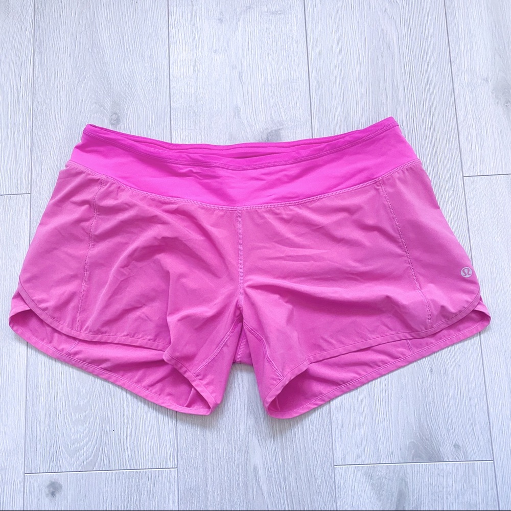 Lululemon Speed Short Paris Pink GUC